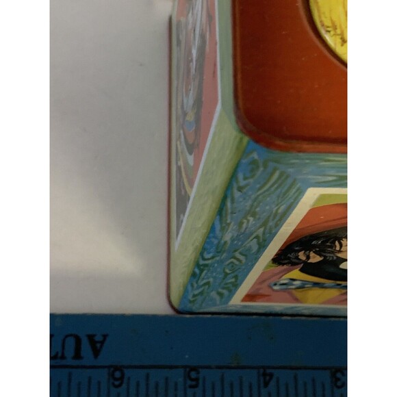 Vintage 1950s Mattel Metal Clown Wind Up Jack in the Box Toy READ - Picture 7 of 12